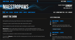 Desktop Screenshot of maestropaws.com